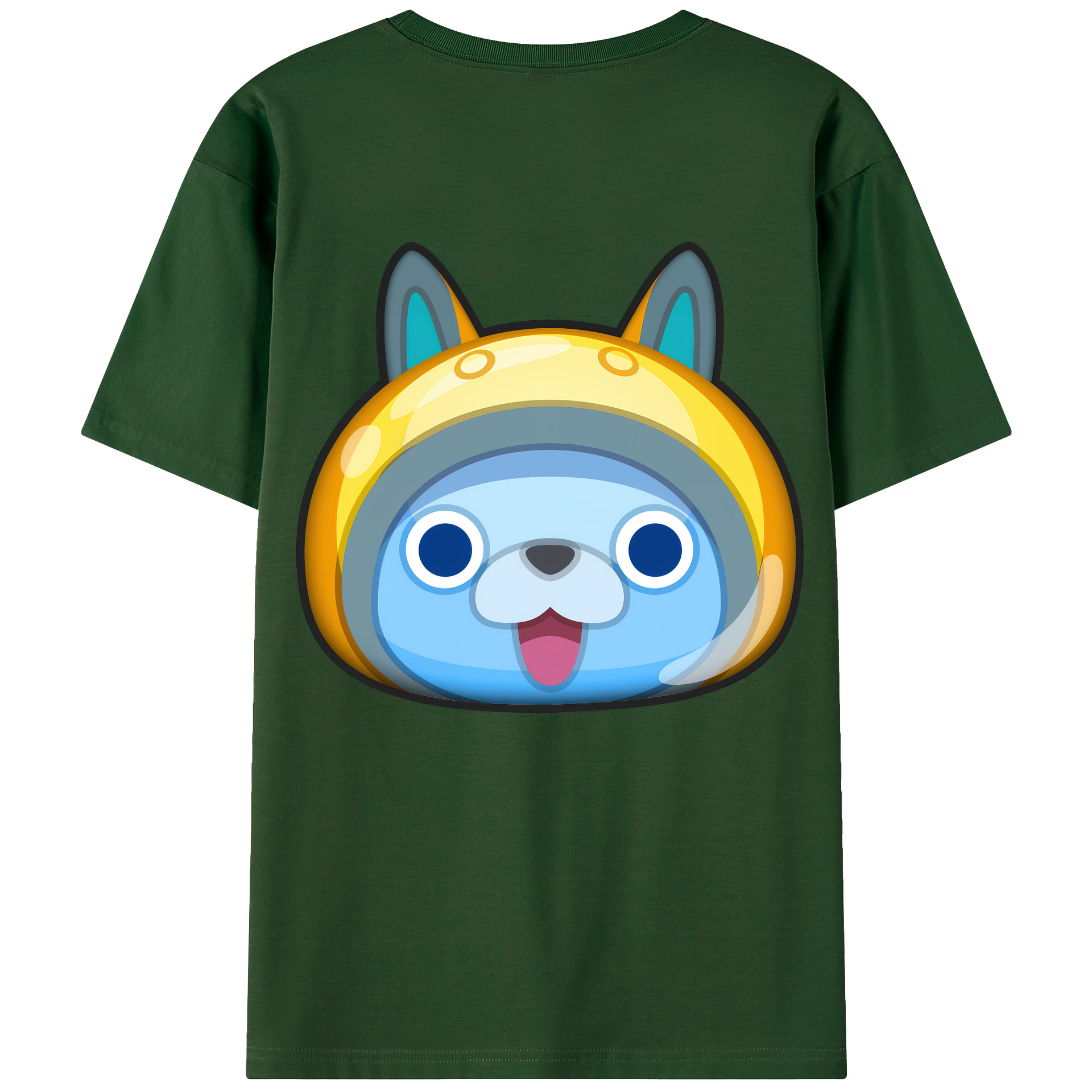 （画像用） 妖怪ウォッチ Yo-kai Watch 綿100％半袖Tシャツ（背面プリント）